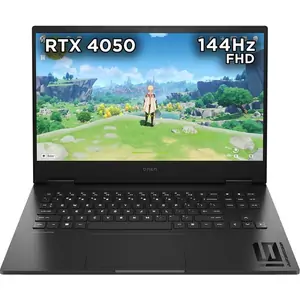 HP OMEN 16-xd0503na 16.1 Gaming Laptop - AMD Ryzen™ 7, RTX 4050, 512 GB SSD, Black