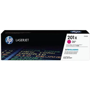 HP 201X High Yield Magenta Original LaserJet Toner Cartridge. Colour toner page yield: 2300 pages Printing colours: Magenta Quantity per pack: 1 pc(s)