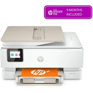 HP ENVY Inspire 7924e All-in-One Wireless Inkjet Printer with HP Plus, Silver/Grey,White