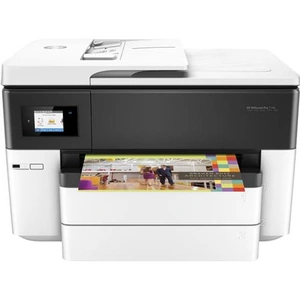 HP OfficeJet Pro 7740 Wide Format All-in-One Printer Color Printer for Small office Print copy scan fax 35-sheet ADF; Scan to email Thermal inkjet Colour printing 4800 x 1200 DPI A3 Direct printing Black White