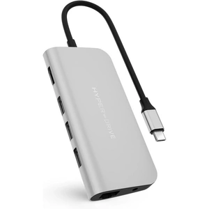 Hyper HyperDrive POWER 9-in-1 USB-C Hub - Silver