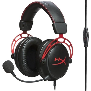 HYPERX Cloud Alpha Gaming Headset - Black & Red, Black