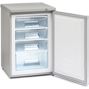 Iceking RHZ552SAP2 55cm Undercounter Freezer in Silver F Rated 85L