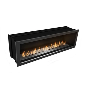 Icon Fires Icon Slimline Firebox SFB1350 Brushed Steel