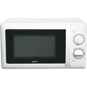 IGENIX IG2083 Solo Microwave - White, White
