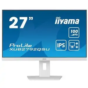 Iiyama ProLite XUB2792QSU-W6 computer monitor 68.6 cm (27") 2560 x 1440 pixels Wide Quad HD LED White