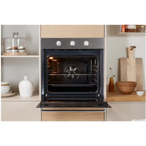 Indesit IFW6330IX Built In Electric Single Oven in St Steel 66L
