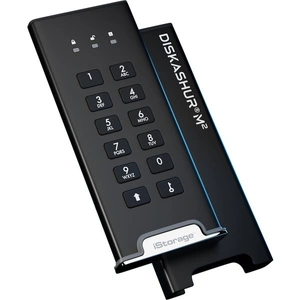 IStorage DiskAshur M2 External PIN Authenticated SSD Drive 120GB