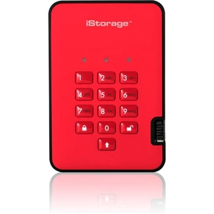 IStorage diskAshur² 128GB Portable SSD Red