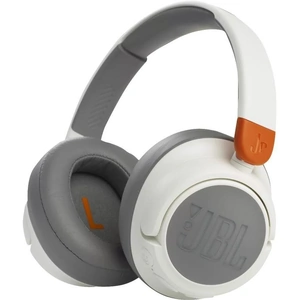 JBL JR 460NC Wireless Bluetooth Noise-Cancelling Kids Headphones - White, White
