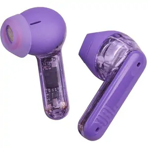 JBL Tune Flex Ghost Edition Wireless Bluetooth Noise-Cancelling Earbuds - Purple, Purple