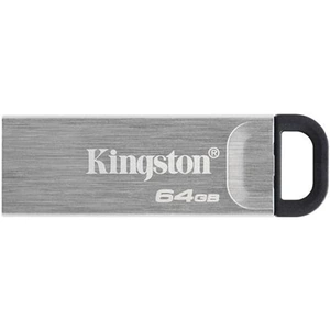 Kingston Technology DataTraveler 64GB Kyson USB Flash Drive. Capacity: 64 GB Device interface: USB Type-A USB version: 3.2 Gen 1 (3.1 Gen 1) Read speed: 200 MB/s. Form factor: Capless. Weight: 4 g. Product colour: Silver
