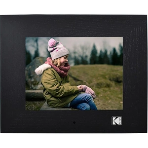 KODAK RDPF-802V 8 Digital Photo Frame - Black, Black