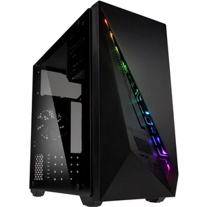 KOLINK Inspire K2 Micro ATX Mid-Tower PC Case - Black, Black