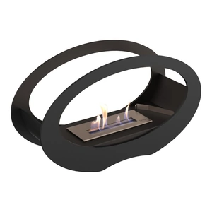 Kratki Oval - Bio Fireplace for Table