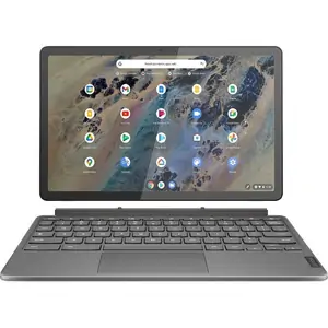 LENOVO IdeaPad Duet 3 10.95 2 in 1 Chromebook - Snapdragon 7c Gen 2, 128 GB eMMC, Grey, Silver/Grey