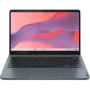 LENOVO IdeaPad Slim 3i 14 Refurbished Chromebook Plus - Intel® Core ? i3, 256 GB eMMC, Grey (Very Good Condition), Silver/Grey