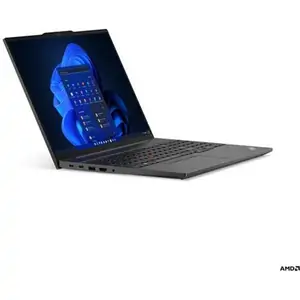 Lenovo ThinkPad E16 Gen 1 (AMD) Laptop 40.6 cm (16") WUXGA AMD Ryzen 7 7730U 16 GB DDR4-SDRAM 512 GB SSD Wi-Fi 6 (802.11ax) Windows 11 Pro Black