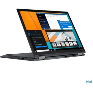 Lenovo ThinkPad Yoga X13 Gen 2 (Intel) Hybrid (2-in-1) 33.8 cm (13.3") Touchscreen WUXGA Intel Core i5 8 GB LPDDR4x-SDRAM 256 GB SSD Wi-Fi 6 (802.11ax) Windows 11 Black
