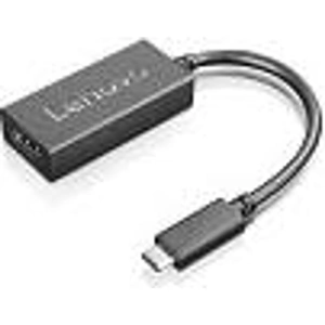 Lenovo 4X90R61022 video cable adapter 0.24 m USB Type-C HDMI Type A (Standard) Black