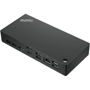 Lenovo 40AY0090UK laptop dock/port replicator Wired USB 3.2 Gen 1 (3.1 Gen 1) Type-C Black
