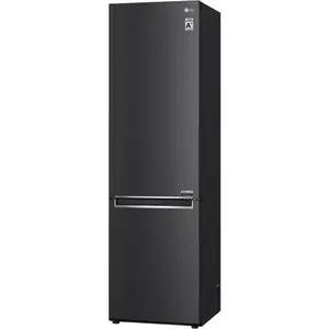 LG GBB92MCB2P Centum 384L A Rated 60cm Tall Fridge Freezer, Black