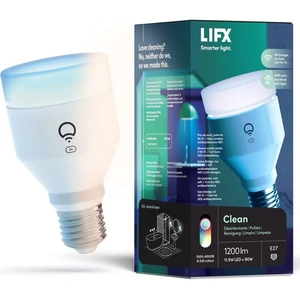 LIFX Clean Smart LED Light Bulb - E27, White