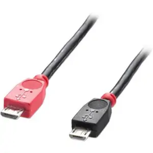 Lindy USB 2.0 Cable Micro-B/ Micro-B OTG 0.5m