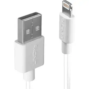 Lindy 2m USB to Lightning Cable White
