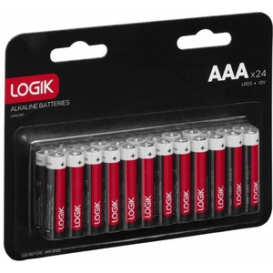 LOGIK LAAA2417 AAA Batteries - Pack of 24
