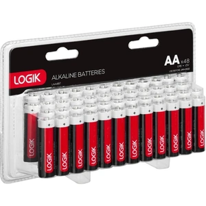 LOGIK LAA4817 AA Batteries - Pack of 48