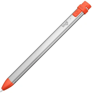 LOGITECH Crayon Smart Pencil - Silver & Orange, Silver/Grey,Orange