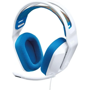 LOGITECH G335 Gaming Headset - White & Blue, Blue,White