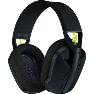 LOGITECH G435 Wireless 7.1 Gaming Headset - Black, Black