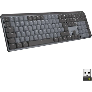 LOGITECH MX Wireless Mechanical Keyboard - Graphite, Black,Silver/Grey