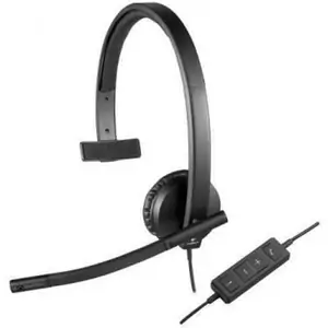 Logitech H570e noise-Cancelling wired Headphones with microphone - Black