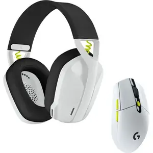 Logitech G305 noise-Cancelling gaming wireless Headphones with microphone - White