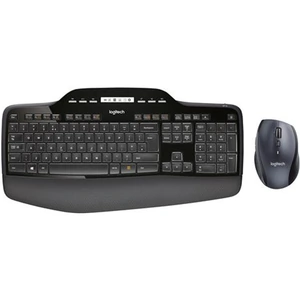 Logitech Wireless Desktop MK710 Full-size (100%) Wireless RF Wireless QWERTY Black Mouse included