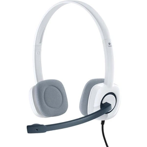 Logitech H150 Wired Stereo Headset (White)