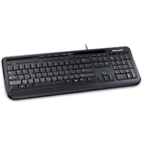 Microsoft Wired Keyboard 600 Black. Connectivity technology: Wired Device interface: USB Keyboard layout: QWERTY Recommended usage: Universal. Product colour: Black