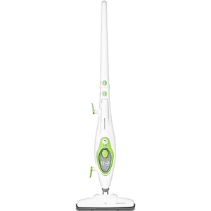 View product details for the Morphy Richards 12-in-1 Steam Cleaner - 1500W - 380ml Tank - White and Green - 720512