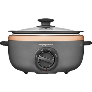 Morphy Richards Sear and Stew Rose Gold Slow Cooker - 3.5L - 460016