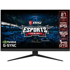 MSI Optix G273QF 27 inch IPS WQHD 1ms 165Hz G-SYNC Compatible Flat Gaming Monitor