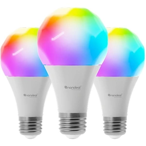 NANOLEAF Essentials A60 Smart LED Bulb - E27, Pack of 3