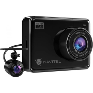 NAVITEL R9 Dual Full HD Front & HD Rear Dash Cam - Black