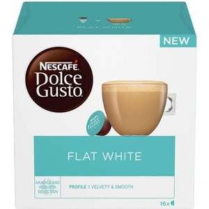NESCAFE Dolce Gusto Flat White Coffee Pods - Pack of 16