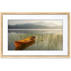 Netgear Meural Canvas II - 21.5 Light Wood Frame Smart Art Frame