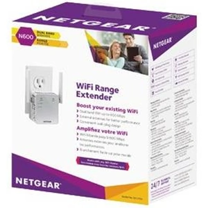 NETGEAR EX3700 100 Mbit/s 10/100Base-T(X) Wi-Fi 5 (802.11ac) 802.11b 802.11g Wi-Fi 4 (802.11n) 750 Mbit/s WPS White