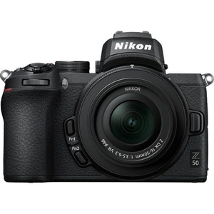 NIKON Z 50 Mirrorless Camera with NIKKOR Z 16-50 mm f/3.5-6.3 VR Lens - Black, Black