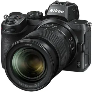 NIKON Z 5 Mirrorless Camera with NIKKOR Z 24-70 mm f/4 S Lens, Black